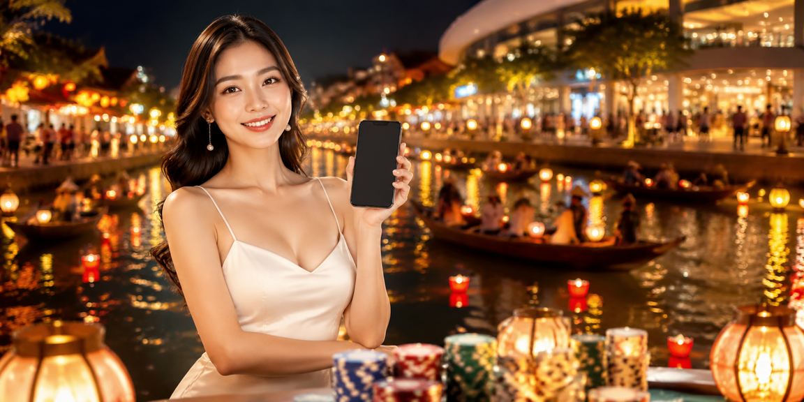 Người dùng đăng ký tài khoản qq8827 tại chợ đêm Hội An